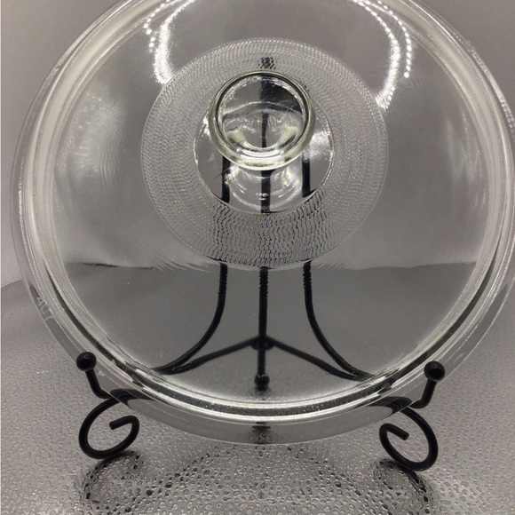 Royal Currier & Ives Glassbake Vintage 2 QT. With Lid, MADE IN USA, EUC - Picture 10 of 12